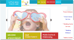 Desktop Screenshot of littlehenschildcare.com